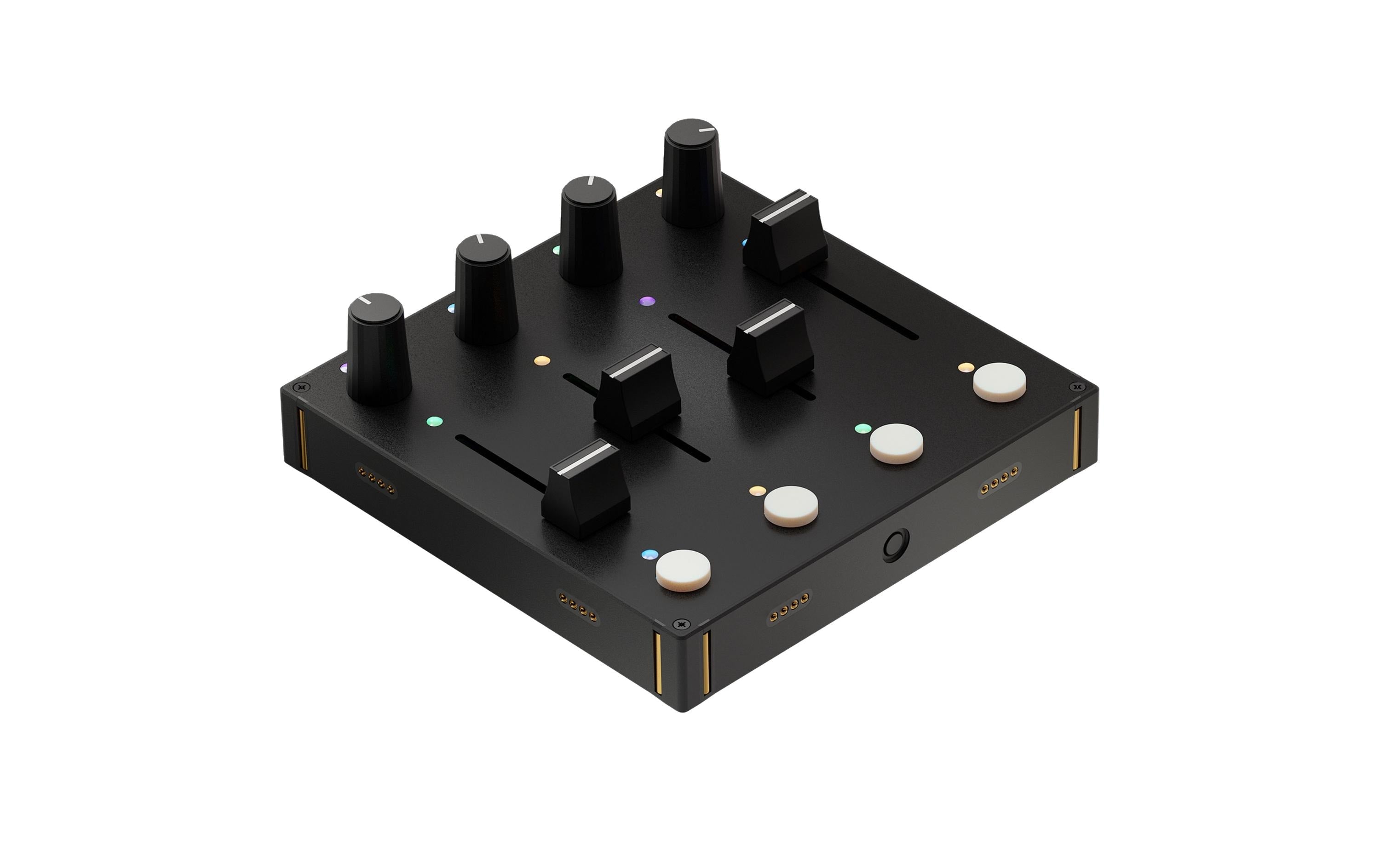 Intech Grid 2 PBF4 4x Fader, 4x Poti, 4x Druckknopf