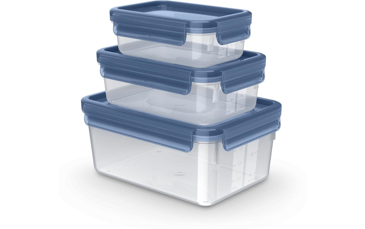 Emsa Frischhalted.-Set Clip& Close Eco 3-teilig, 0.55/1.0/2.2 Liter
