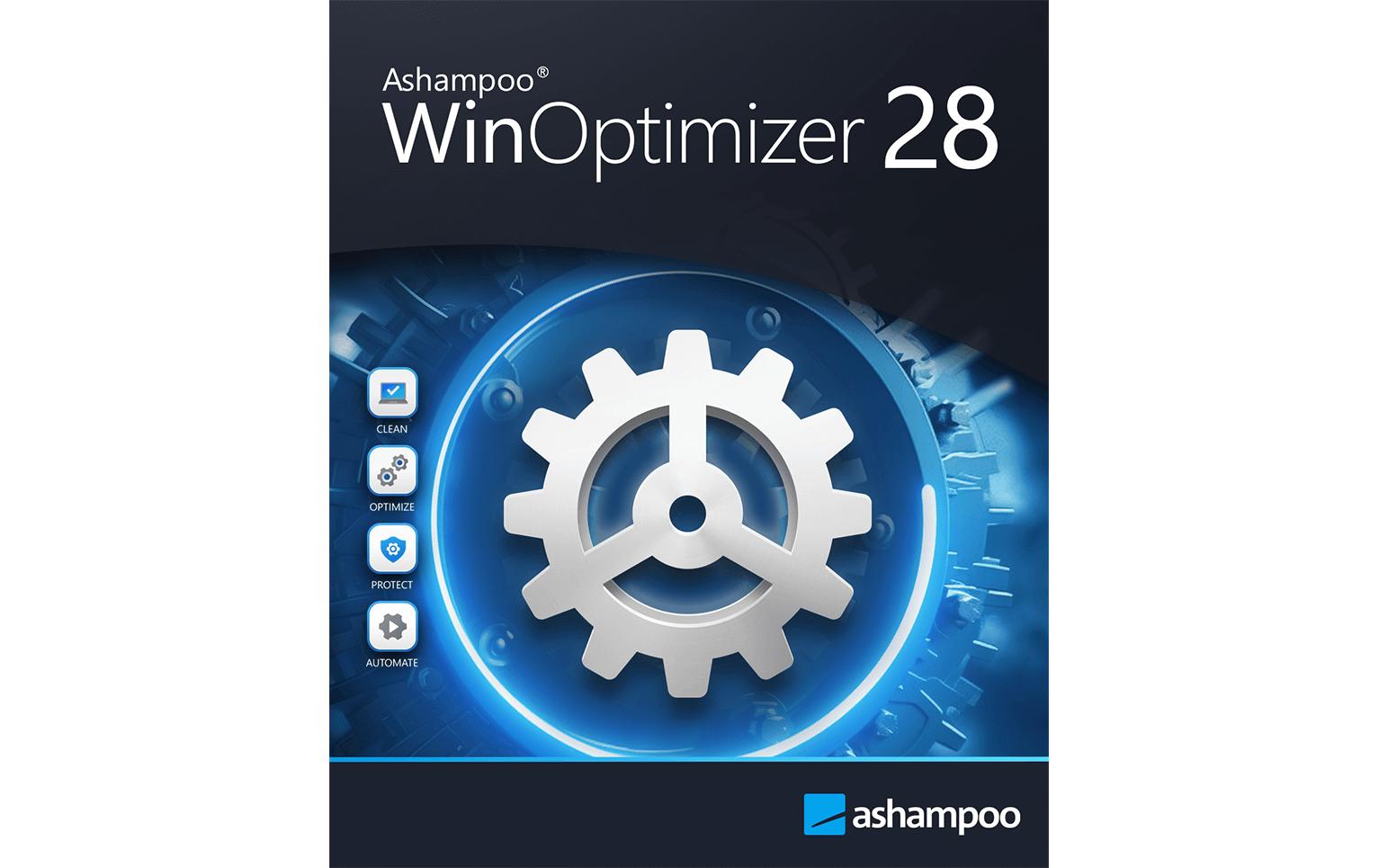 Ashampoo WinOptimizer 28 ESD, Vollversion, 3 PC