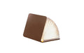 GINGKO Stimmungslicht Smart Book Leder braun, warmes Licht