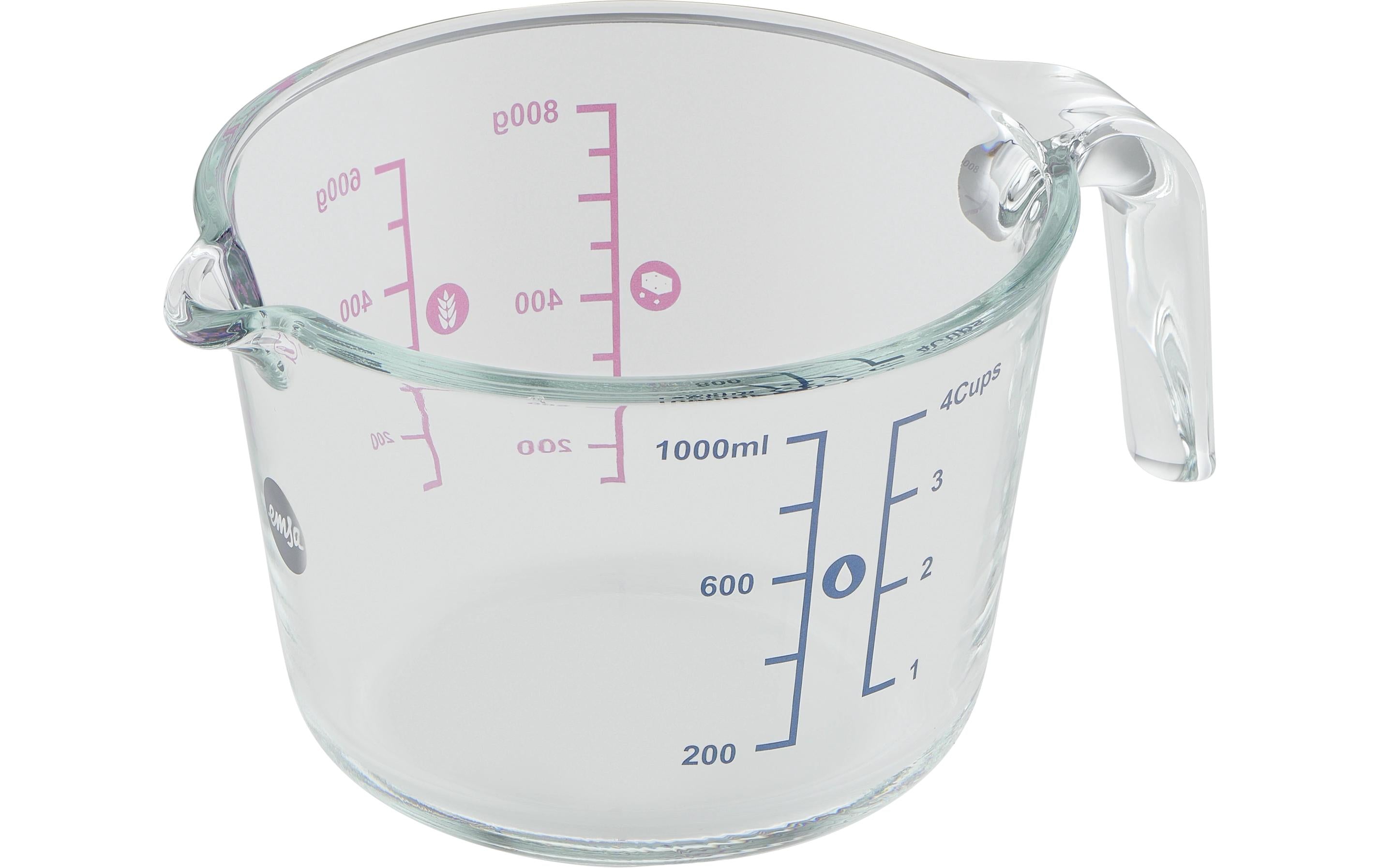 Emsa Messbecher PREP & BAKE Glas, 1 Liter