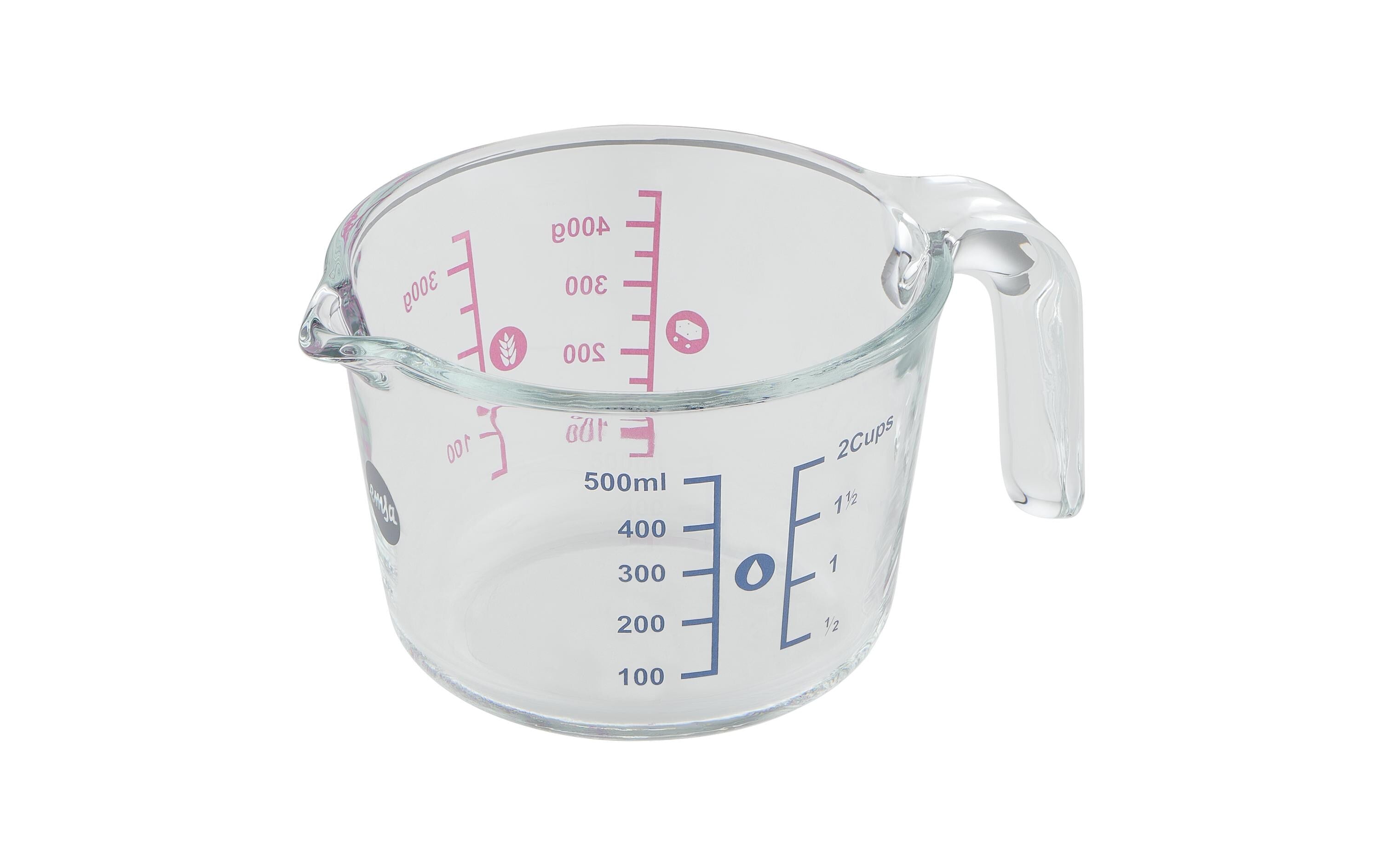 Emsa Messbecher PREP & BAKE Glas, 0.5 Liter