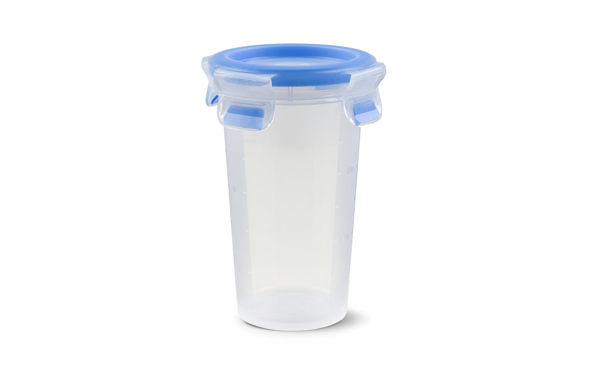 Emsa Vorratsbehälter Clip& Close 0.35 l, Blau/Transparent