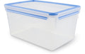 Emsa Vorratsbehälter Clip& Close 8 l, Blau/Transparent