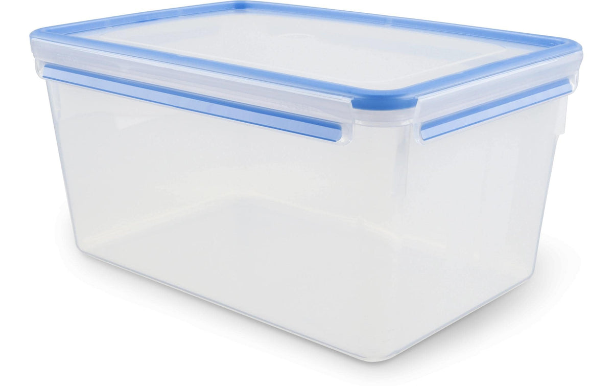 Emsa Vorratsbehälter Clip& Close 8 l, Blau/Transparent