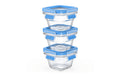 Emsa Frischhalted.-Set Clip& Close Glas 3tlg. (3x0.18L)