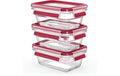 Emsa Frischhalted.-Set Clip& Close Glas 3tlg. (3x0.45L)