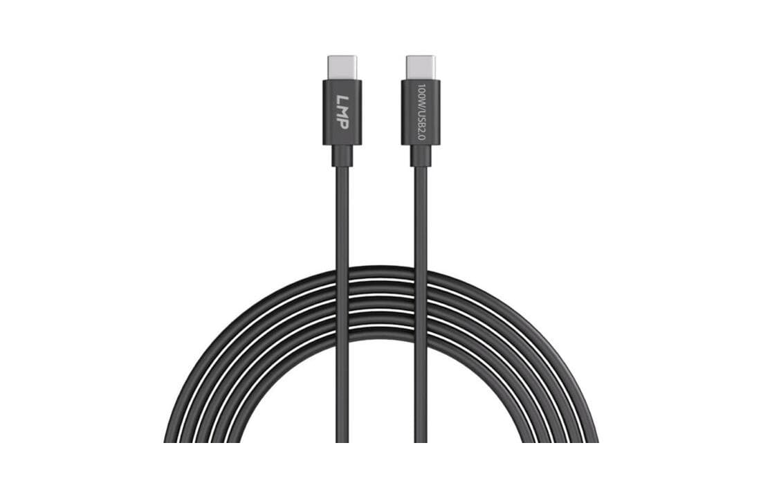 USB-C - USB-C Ladekabel, 100W, 0.3m USB 2.0, 480Mbps, schwarz
