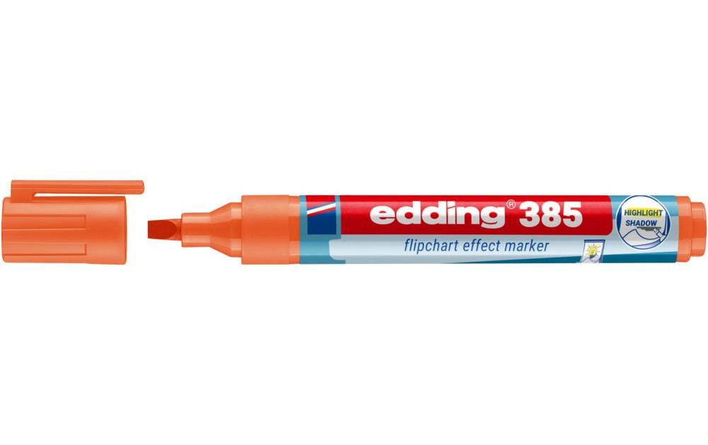 edding Flipchart Effektmarker e-385 1-5mm, orange