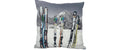 Dameco Kissen Ski, 40x40 cm gefüllt, Velvet, Füllmenge 380 g, RV