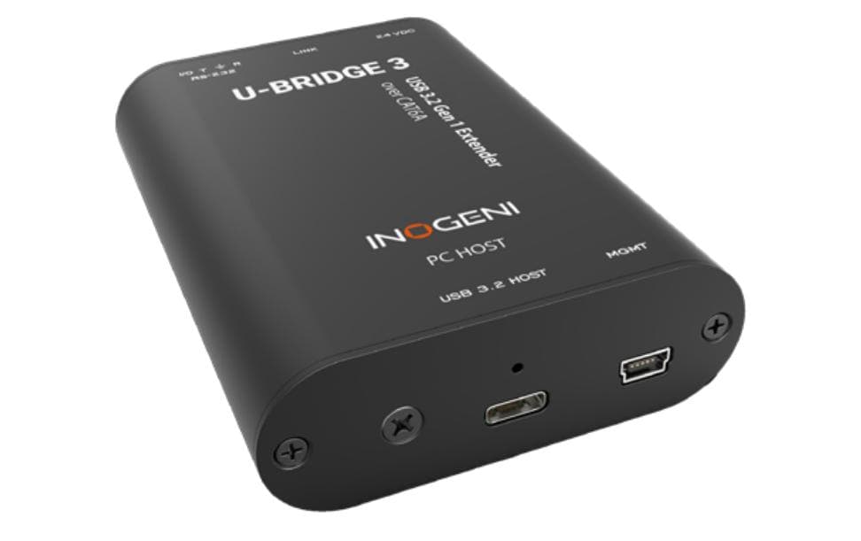Inogeni U-BRIDGE 3 WP Wallplate USB 2.0 Ext., Cat5e/6/7, bis 100m