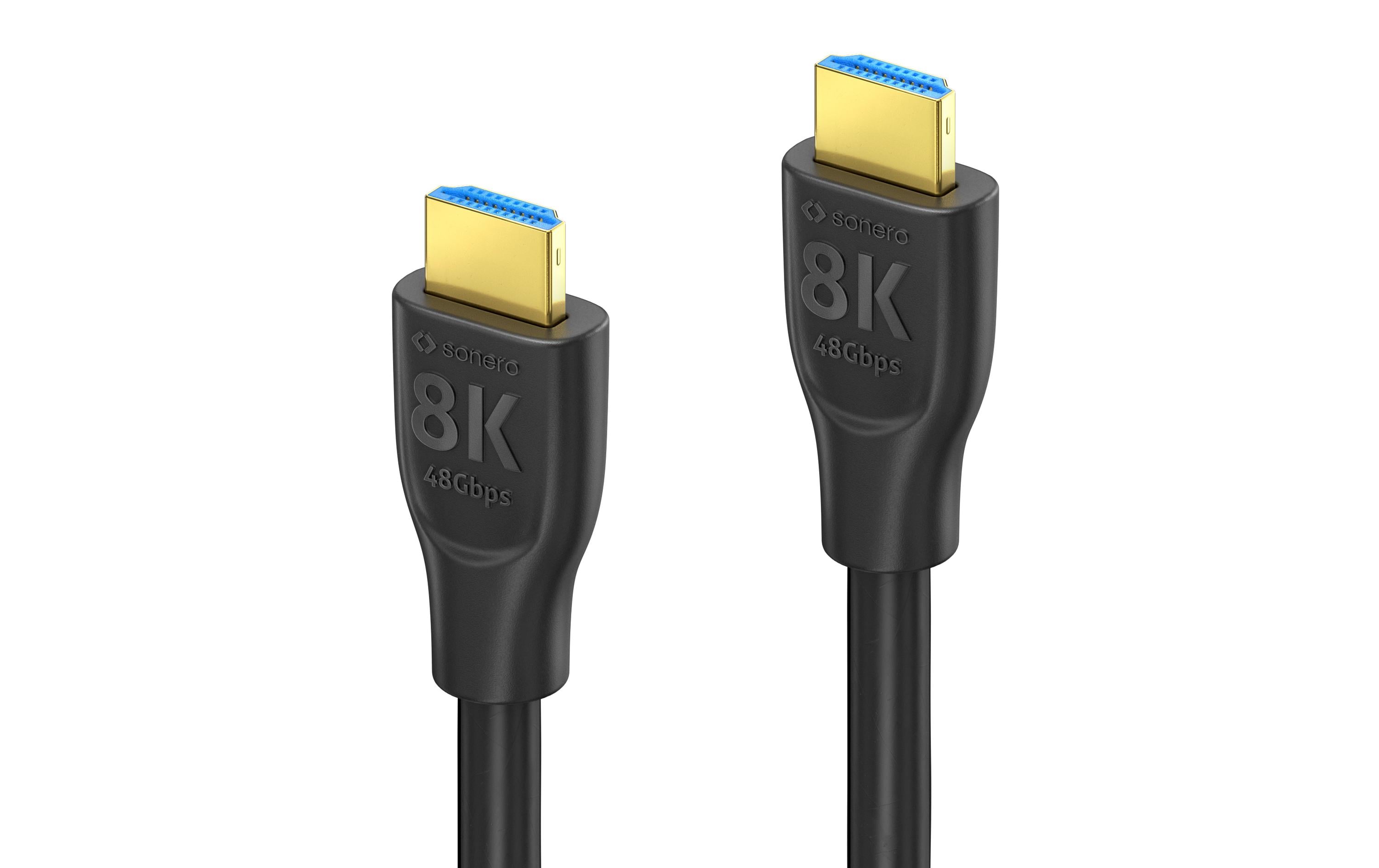 Sonero Ultra High Speed HDMI 2.1 8K Kabel 3.00m, 8K, HDR, 48Gbps, 3D