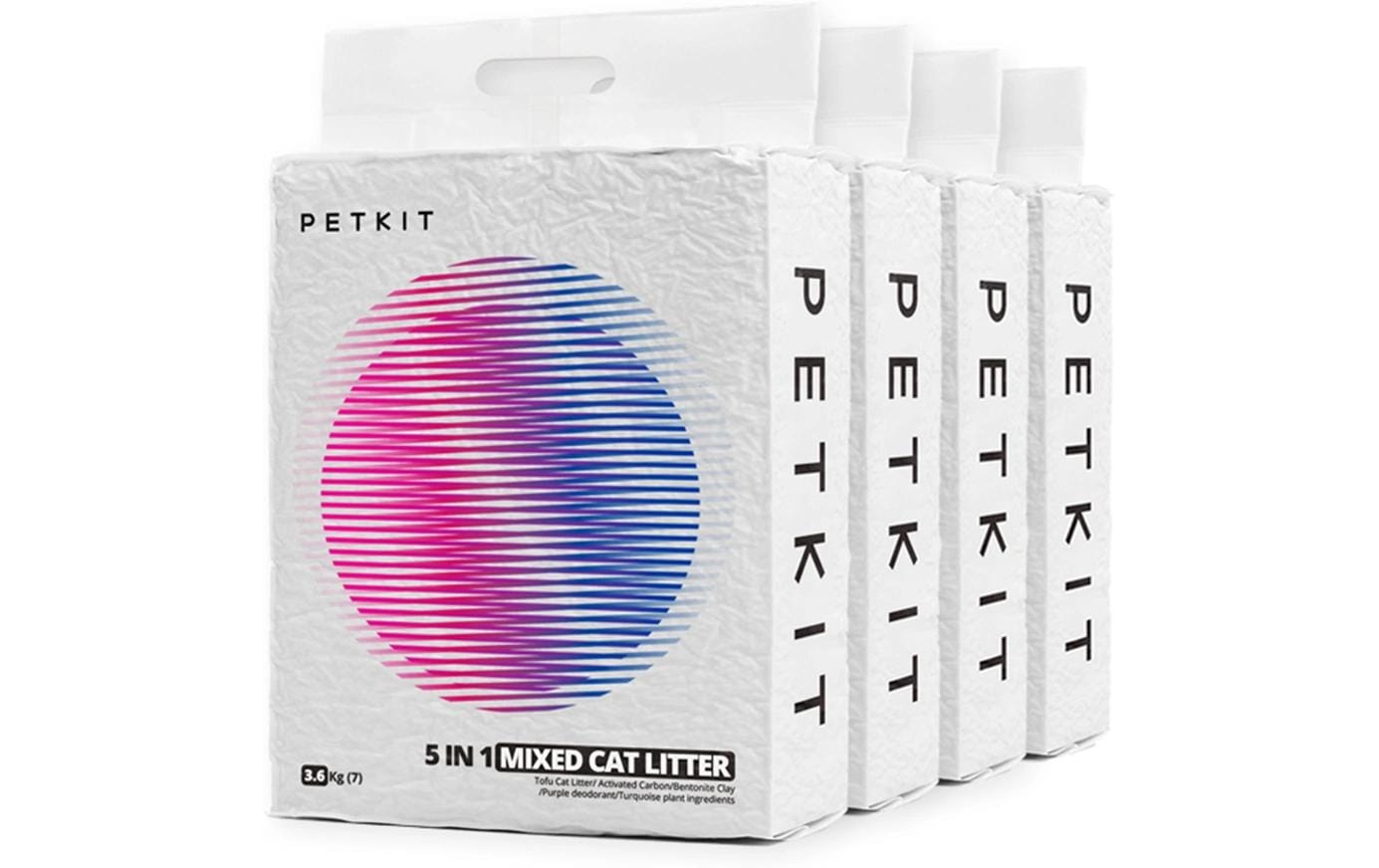 Petkit 5-in1 Mixed Katzenstreu klumpend 4x 3.6kg