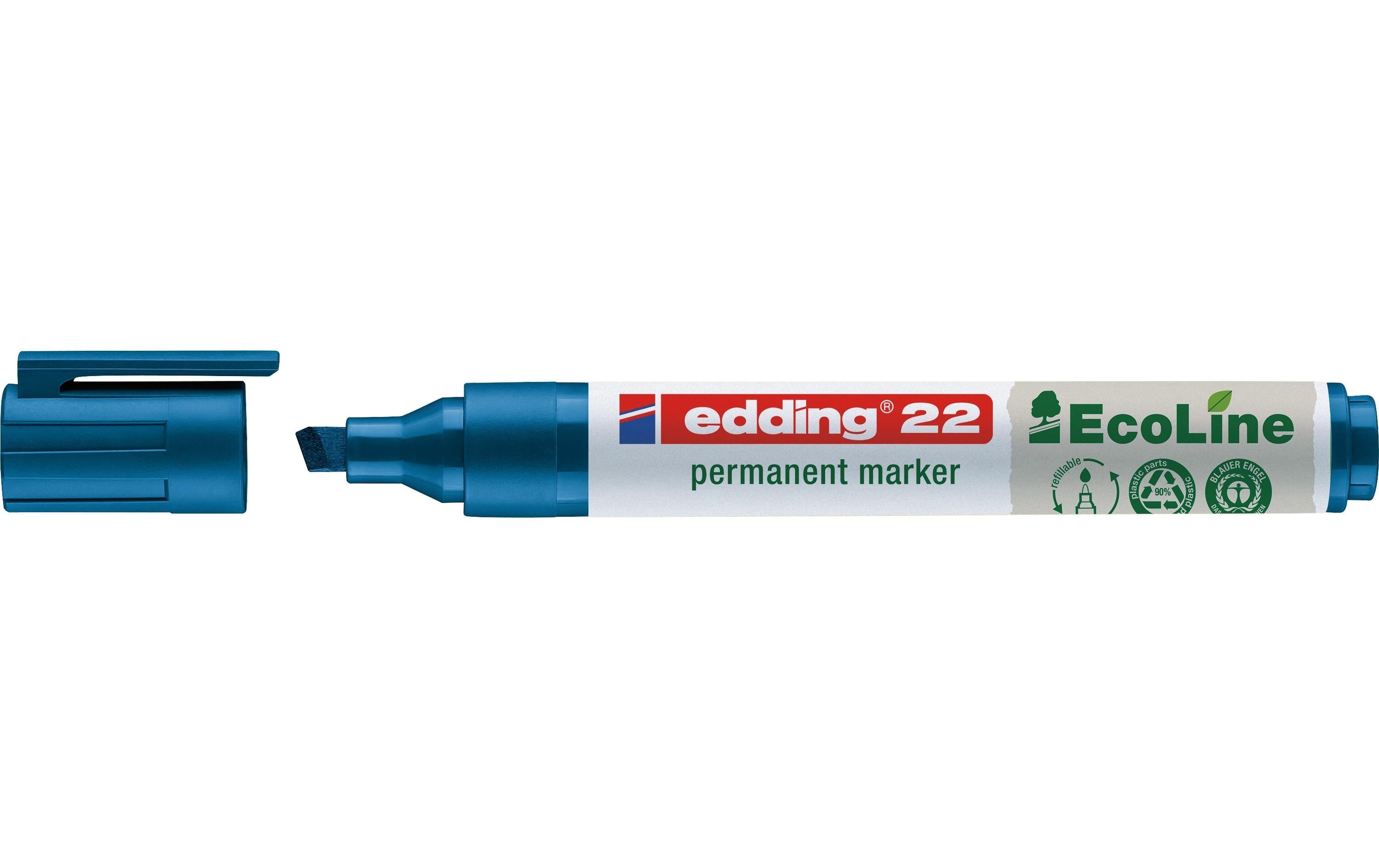 Edding Permanent-Marker 22 EcoLine blau