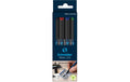 Schneider OHP-Marker Maxx permanent F, 4er Etui: rot, blau, grün, schwarz