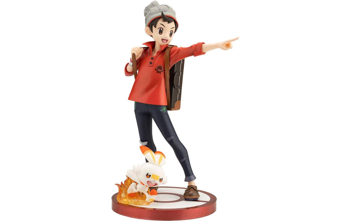 Figur Pokémon ARTFXJ 1/8 Victor & Hopplo