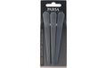 PARSA Frisier-Haarclips, grau 4 Stück, 9 cm