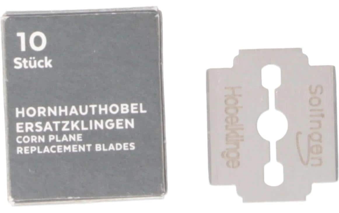 PARSA Pedi ID Hornhauthobel Ersatzklingen Montierbare Lösung Dusche