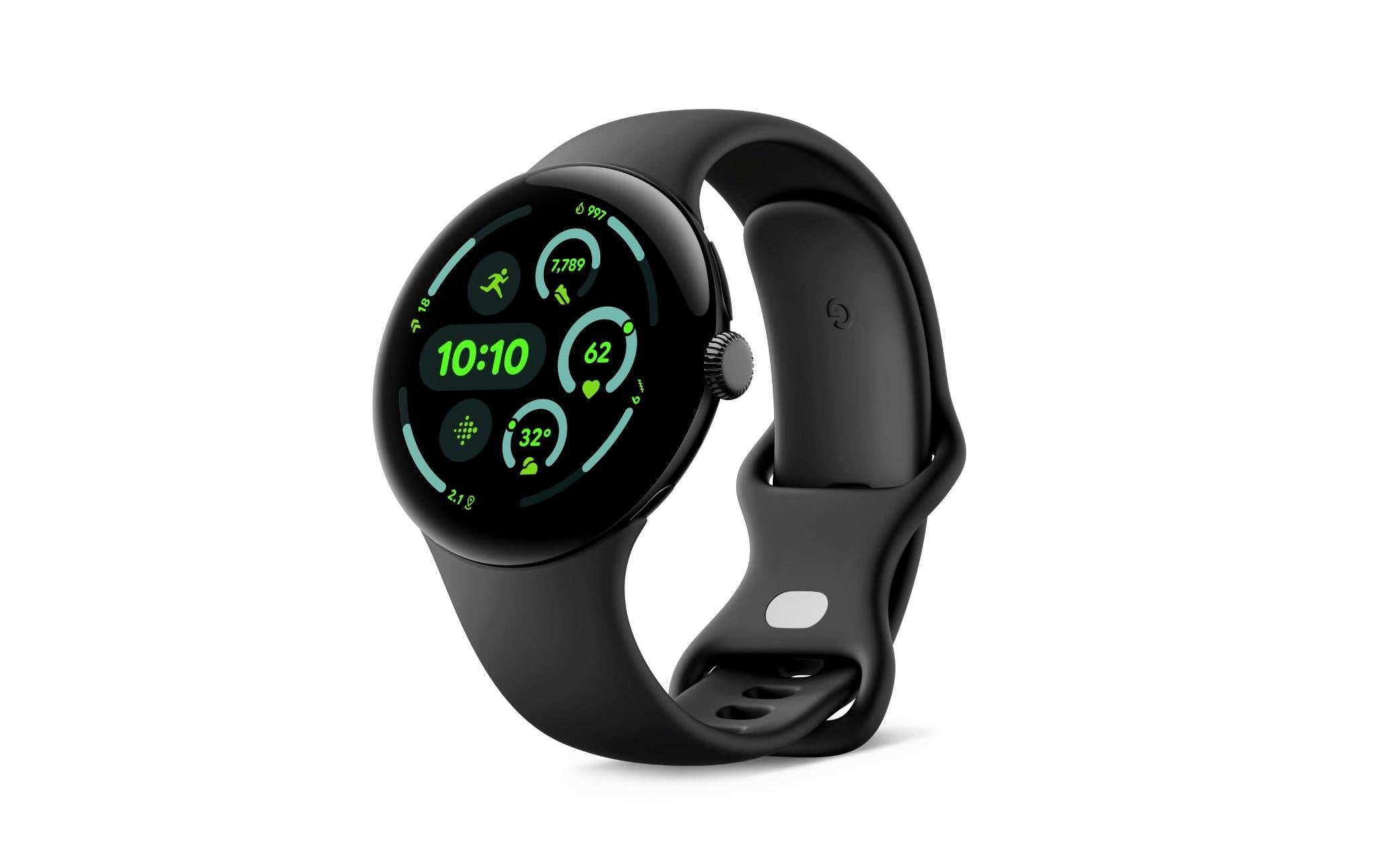 Google Pixel Watch 3 Schwarz 45mm, WLAN