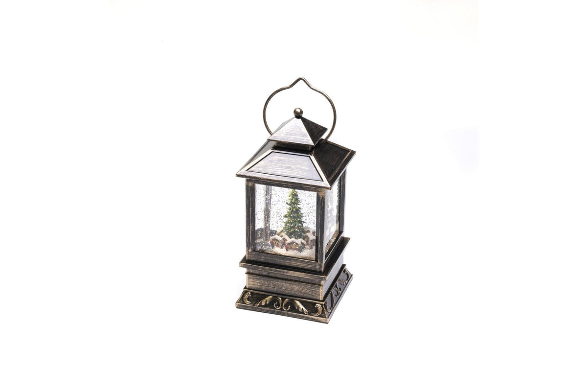 Konstsmide LED Wasserlatern Weihnachtsmarkt 1 ww LED exkl. Batterie 3 x C 1,5V, IP20