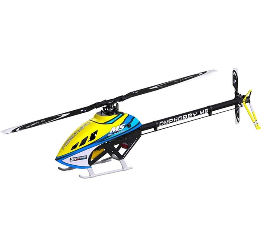 OMP Hobby Heli M5 Solar-Yellow Kit und Rotorblätter
