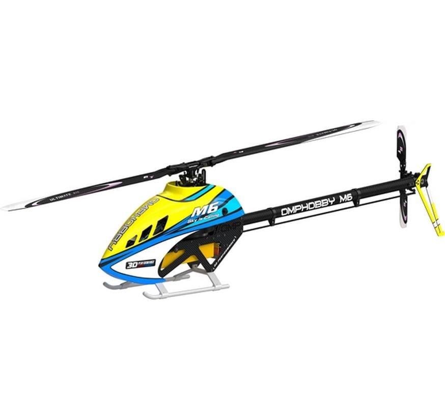 OMP Hobby Heli M6 Solar-Yellow Kit und Rotorblätter