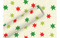 B+C Geschenkpapier Weihnachten Sterne 1.5 m x 70 cm, 80 g/m2
