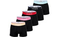 Lacoste Boxershort 5er Pack L, Schwarz/Orange/Rot/Türkis/Pink