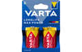 VARTA Batterie Longlife Max Power D, 2Stk 2 Stück, Blister Verpackung, 1.5V