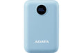 Adata PowerPack P10022-12 Hellblau 10000mAh, 2x USB-C, 1x USB-A Ausgang