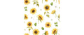 B+C Servietten Sunflower blanc de blanc Grösse 33x33cm, 20 Stück, 3-lagig