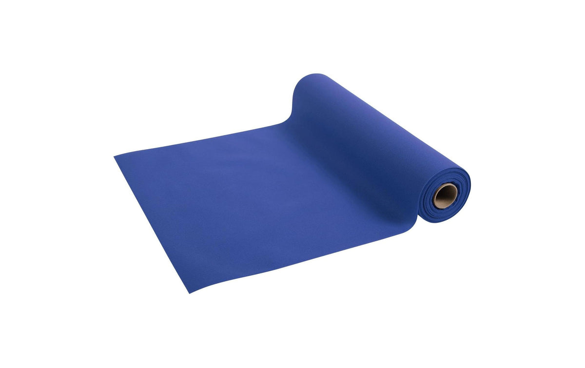 PRO nappe Tischläufer Blau, 40 cm x 24 m Airlaid, Vliesstoffaus Papier,Textilhaptik