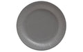 PRO nappe Einweg-Teller Grau, 20 Stück D: 23 cm, Karton, plastikfrei