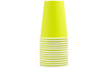 PRO nappe Einweg-Becher Kiwigrün, 15 Stück 2dl, 9.7x7 cm(HxD), Karton