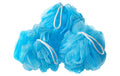 COCON Duschschwamm 3er Set hellblau 100% Polyethylen, Durchmesser 10cm