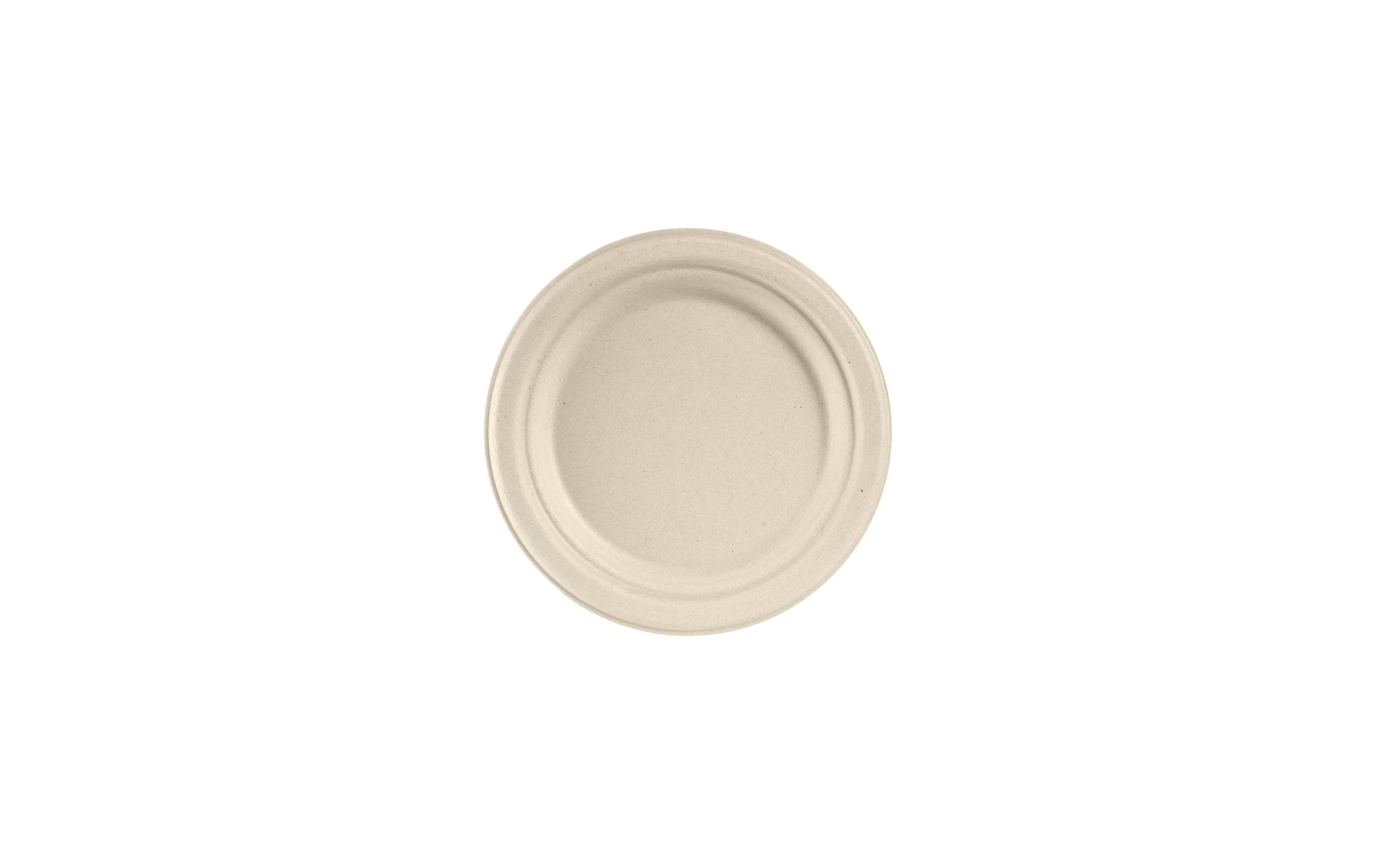 Duni Teller D: 17cm 50 Stk. Bagasse braun
