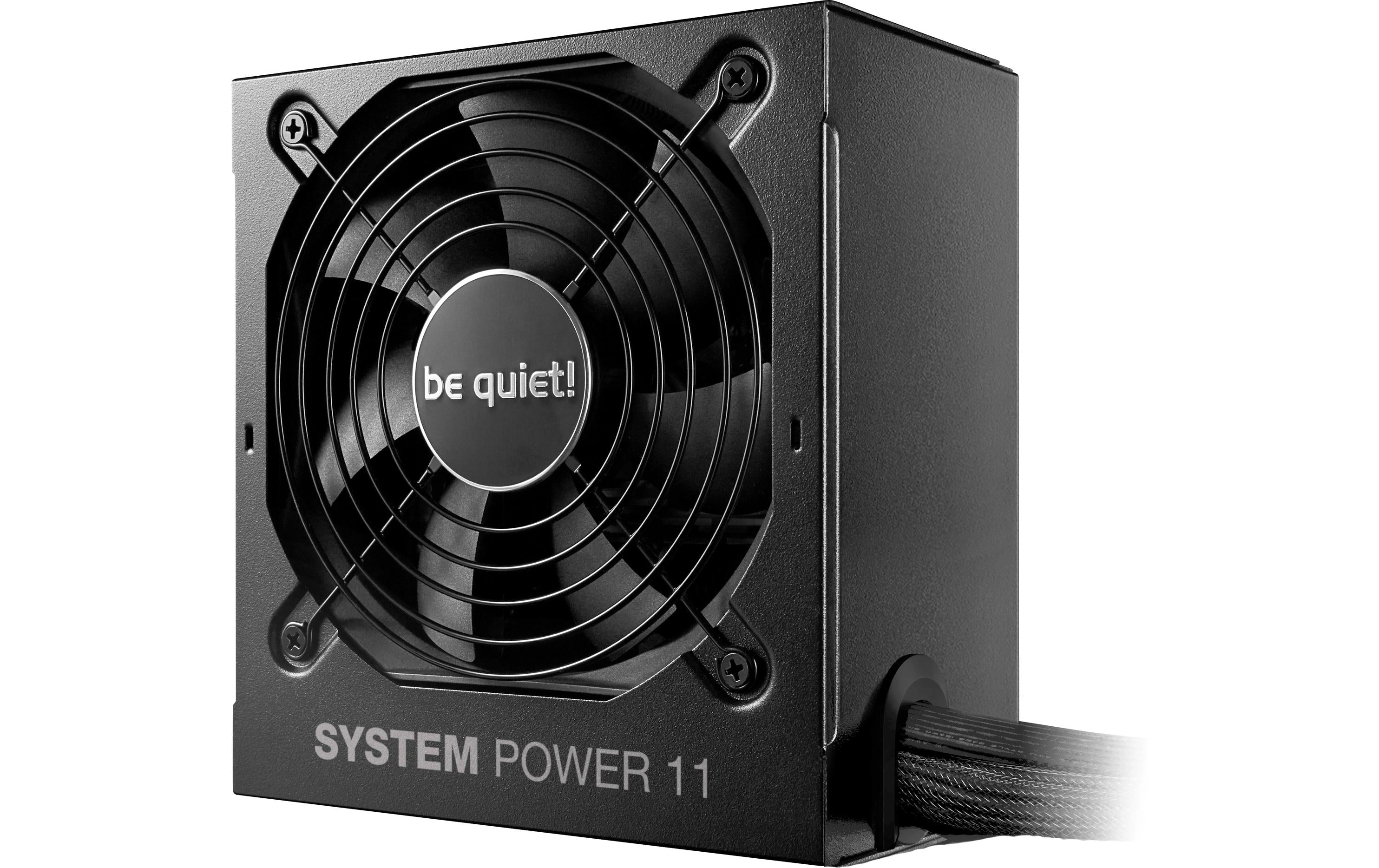 Netzteil be quiet! System Power 11, 550W 80+Bronze, PCIe 5.1., ATX 3.1, 5x SATA