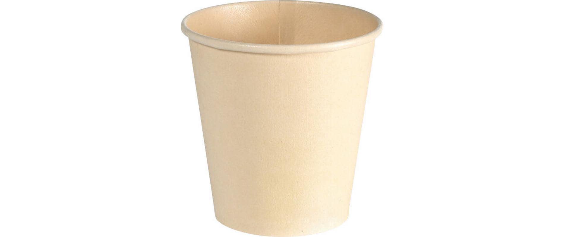 Duni Sweet Einwegbecher 18cl 50 Stk. Bagasse natur