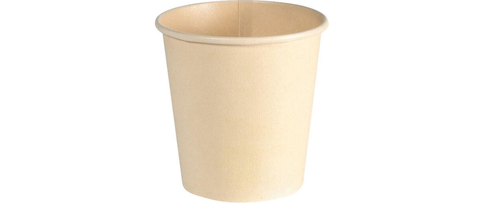 Duni Sweet Einwegbecher 12cl 50 Stk. Bagasse natur