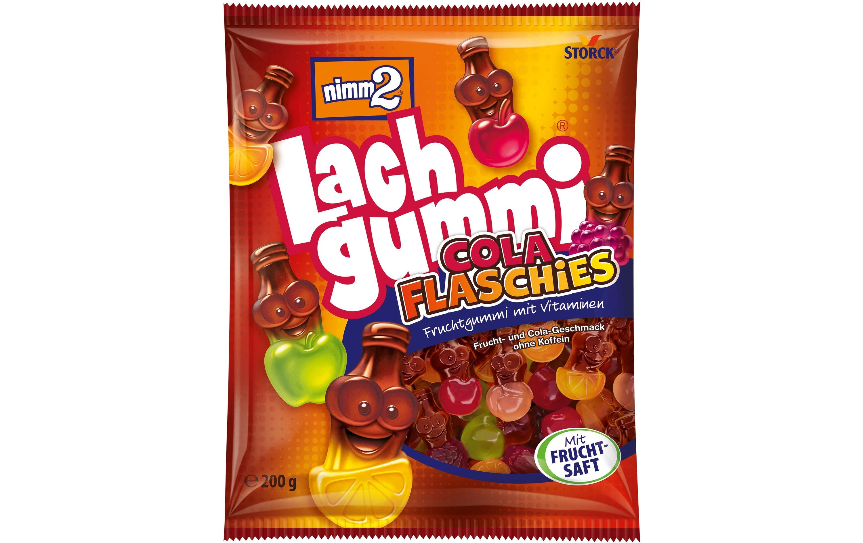 Nimm2 Lachgummi Cola Flaschies 200 g