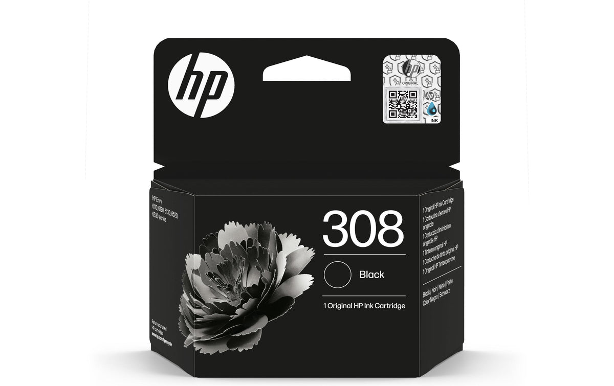 HP Tinte Nr. 308 - Black (7FP21UE) Seitenkapazität ~ 160 Seiten