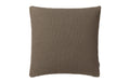 URBANARA Kissenbezug Antua Taupe 50x50cm Kissenhülle, 100% Baumwolle, Waschbar