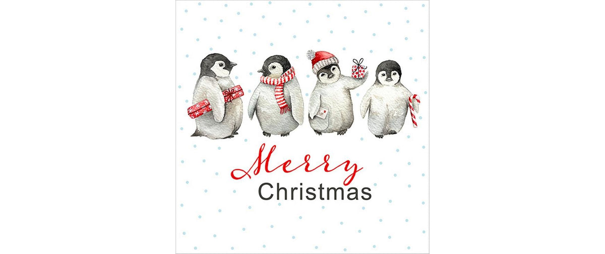 B+C Weihnachtsservietten PingieKids Grösse 33x33cm, 20 Stück, 3-lagig