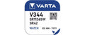 VARTA Knopfzelle Watch V344, 1.55V, 10Stk 10 Stück, Blister Verpackung, Watch Serie