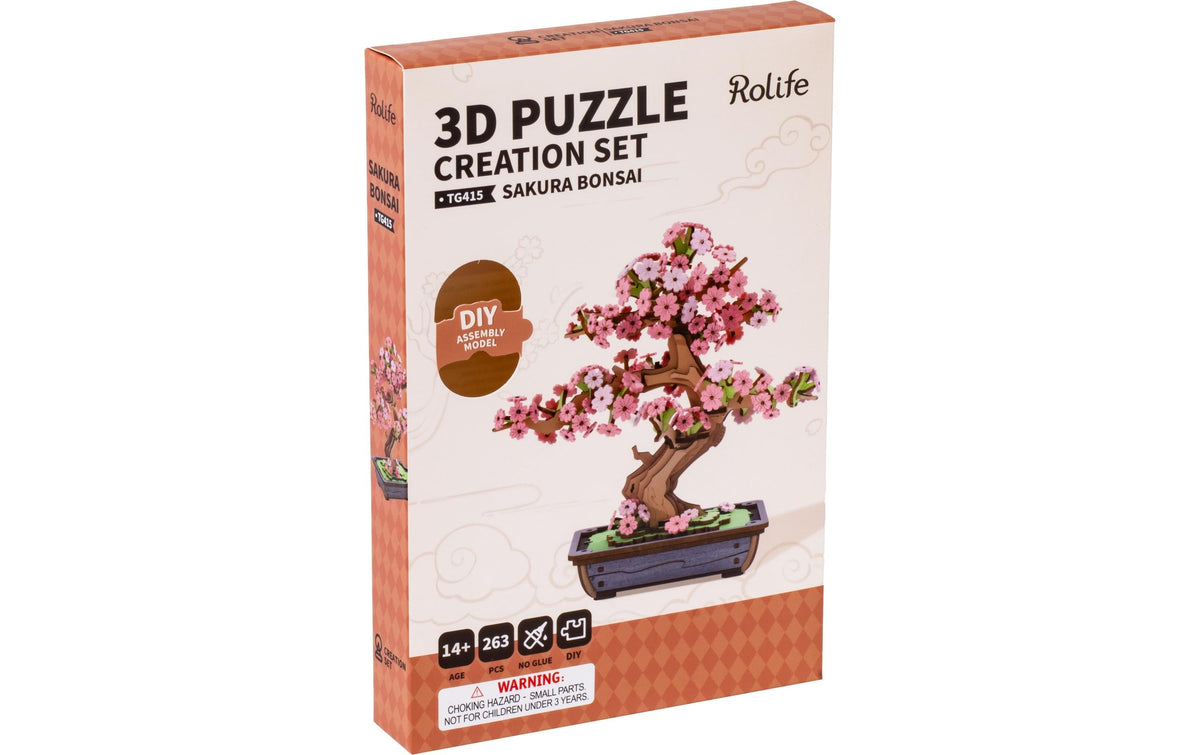 Rolife Sakura Bonsai Robotime Bausatz