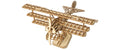 RoboTime Flugzeug Doppeldecker Holbausatz, 3D-Puzzle