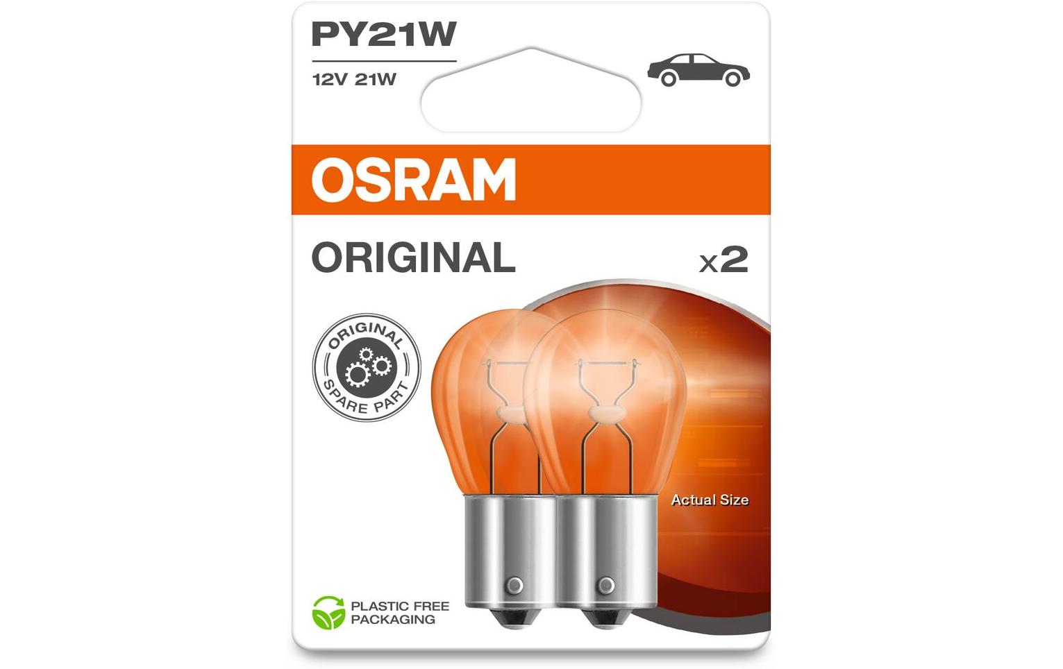 OSRAM Original Glühlampe 12V 21W BAU15s