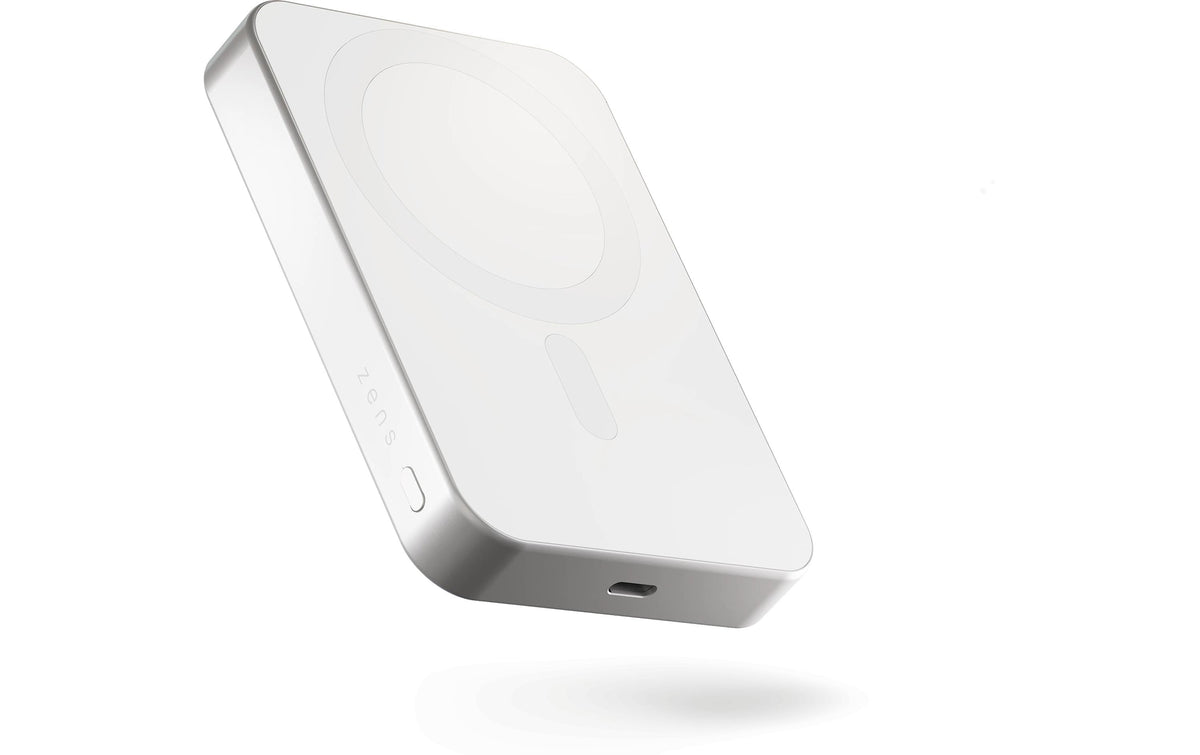 Zens Powerbank Pro1 Slim, 10000 mAh, Qi2 Wireless, 15W Qi2, 10000 mAh, weiss