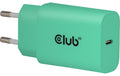Club 3D, Ladegerät 30W 2 stk Grün, PD bis 30Watt (15V/2A)