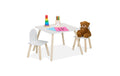 relaxdays Kindersitzgruppe 3-teilig MDF, Kiefernholz, China